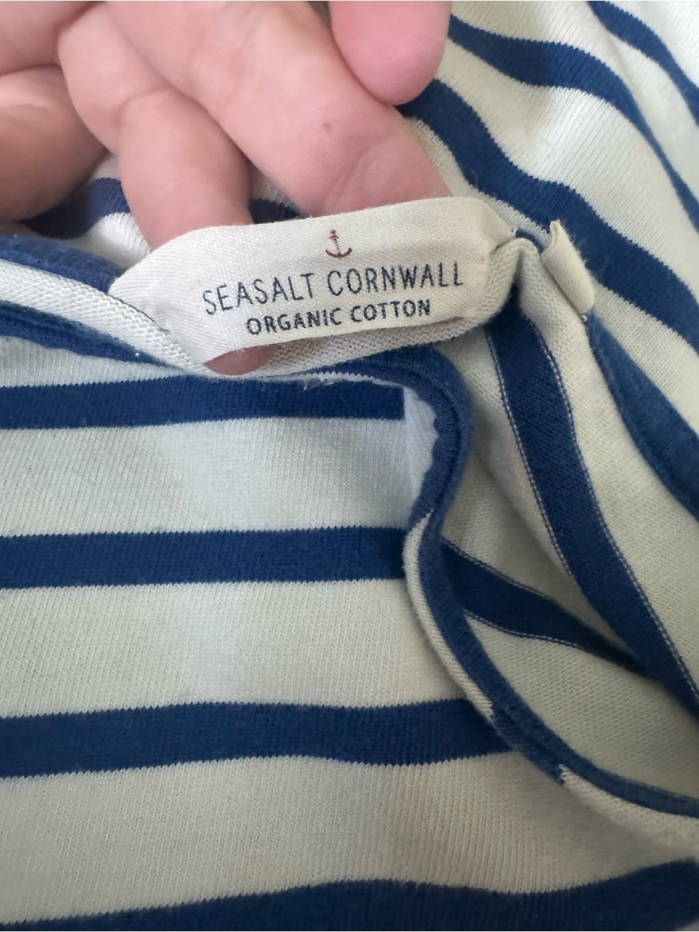 Seasalt Cornwall “River Cove” Mariniere Dress T-shirt Dress 14 - Picture 6 of 7